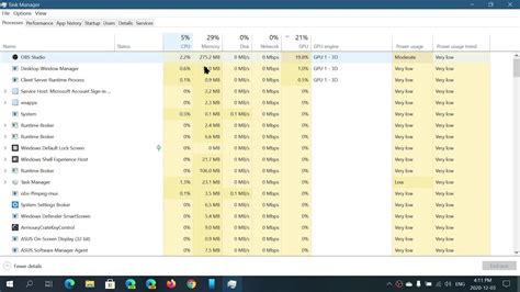 What does elevated mean in Task Manager?