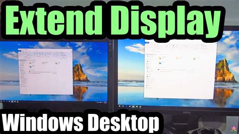 What does extend display mean?