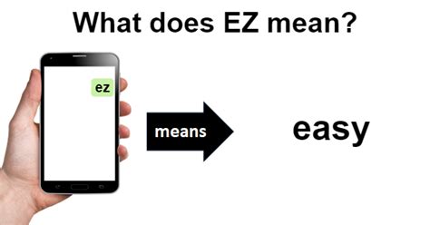 What does ez mean?