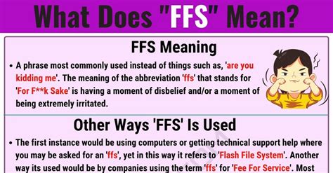 What does f mean in a text?