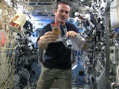 What does food taste like in space?