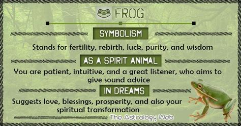 What does frog energy mean?