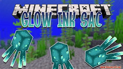 What does glow ink sac do?