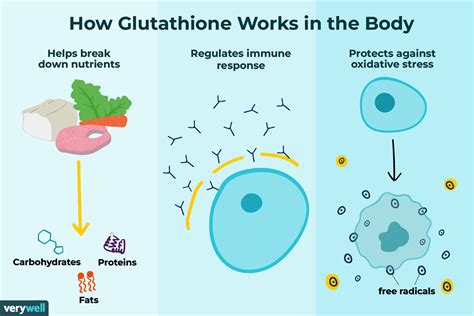 What does glutathione do to heavy metals?