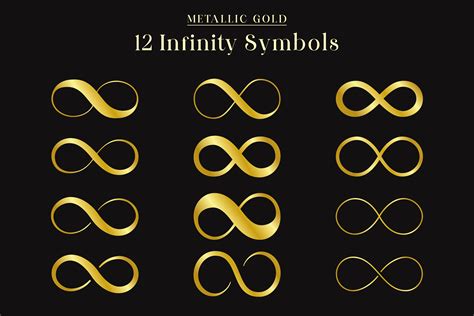 What does gold infinity symbol mean?