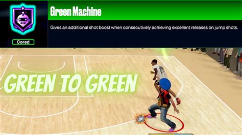 What does green machine do 2k23?