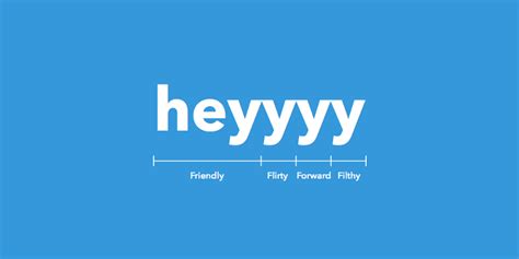 What does hey mean from a guy?