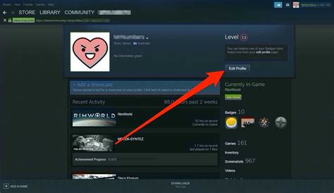 What does hiding a Steam game do?