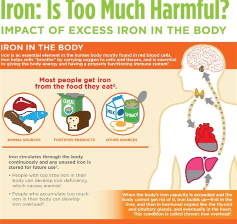 What does high iron do to your skin?