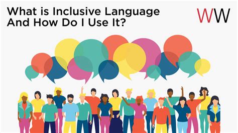 What does inclusive language show?