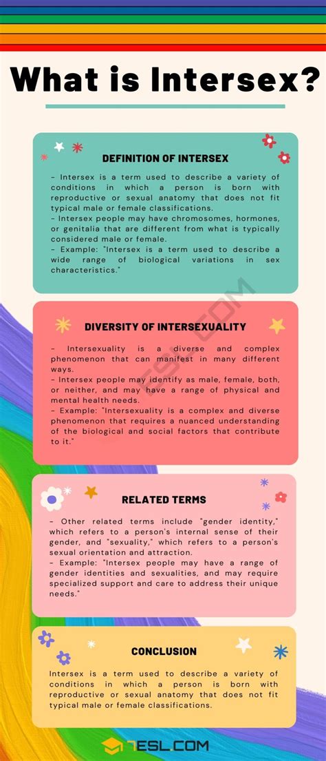 What does intersex mean Cambridge?