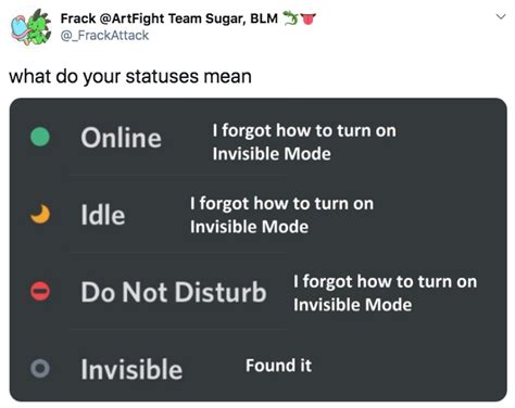 What does invisible mode do?