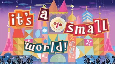 What does it's a small world mean?