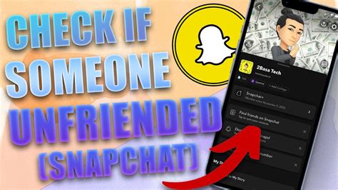 What does it look like when someone unfriends you on Snapchat?