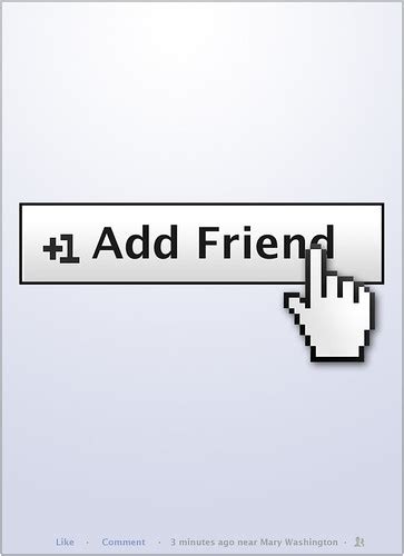 What does it mean if the add friend button is gone?