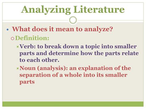 What does it mean to analyze grammatically?