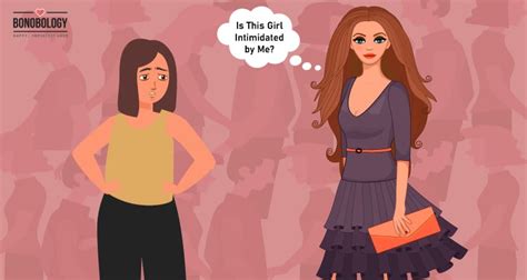 What does it mean to look intimidating as a girl?