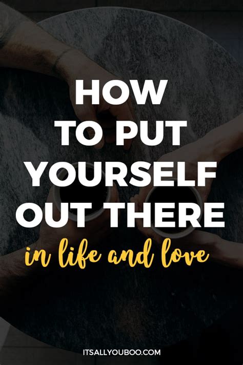 What does it mean to put yourself out?