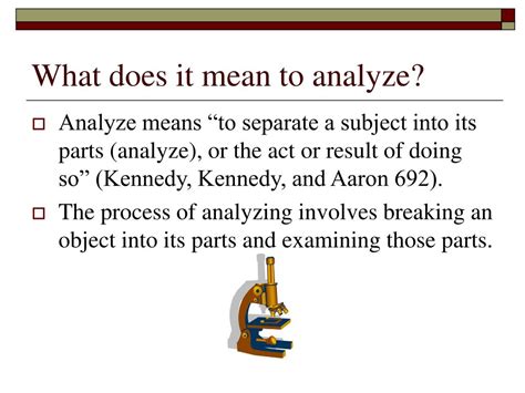 What does it mean to read analytically?