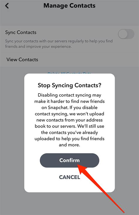 What does it mean to sync contacts?