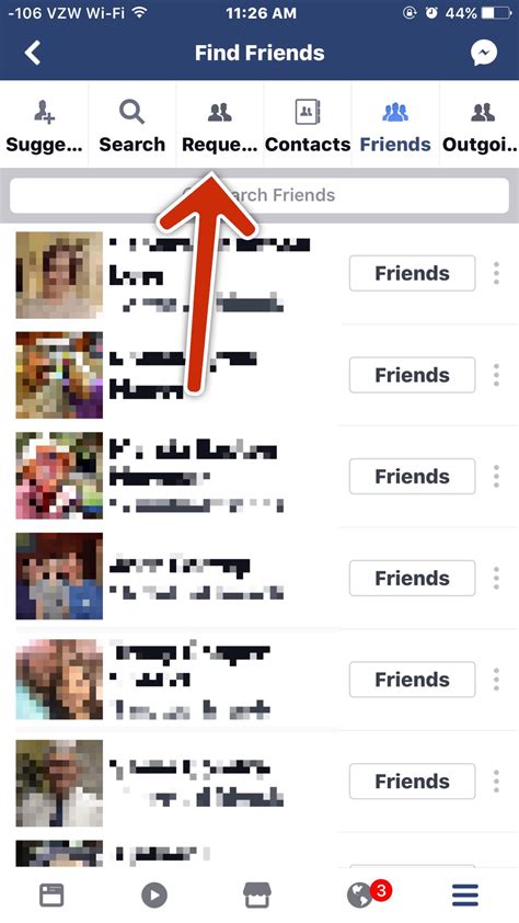 What does it mean when a friend request disappears?
