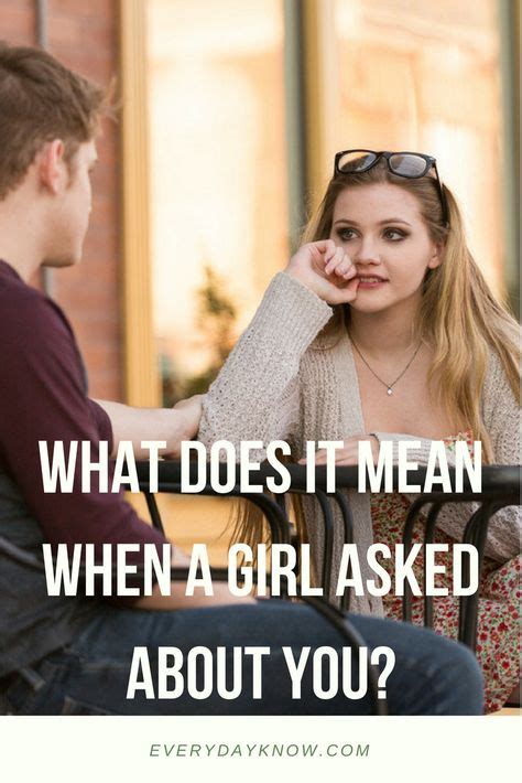What does it mean when a girl asks you to sit with her?