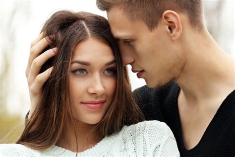 What does it mean when a guy caresses your hair?