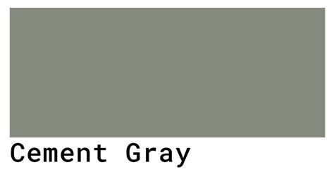 What does it mean when concrete is grey?