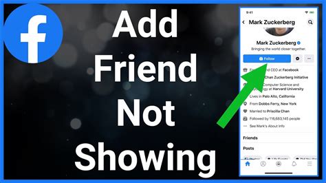 What does it mean when it says add friend and follow on Facebook?