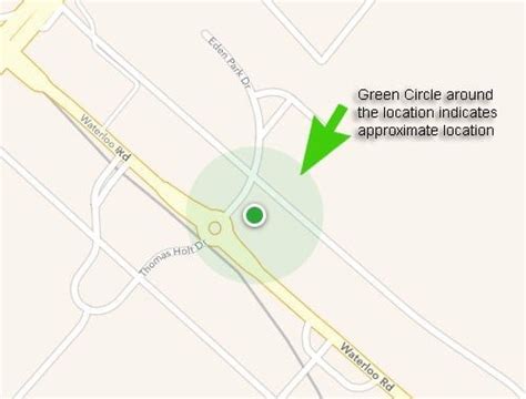 What does it mean when someone's location is blinking green?