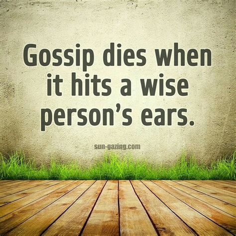 What does it mean when someone calls you a gossip?