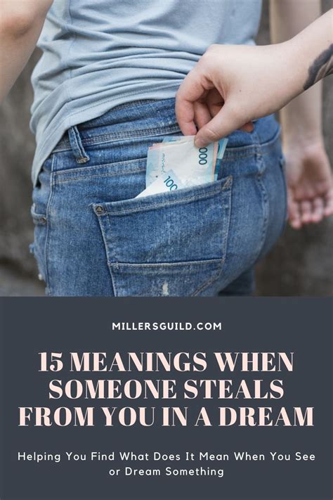 What does it mean when someone steals?