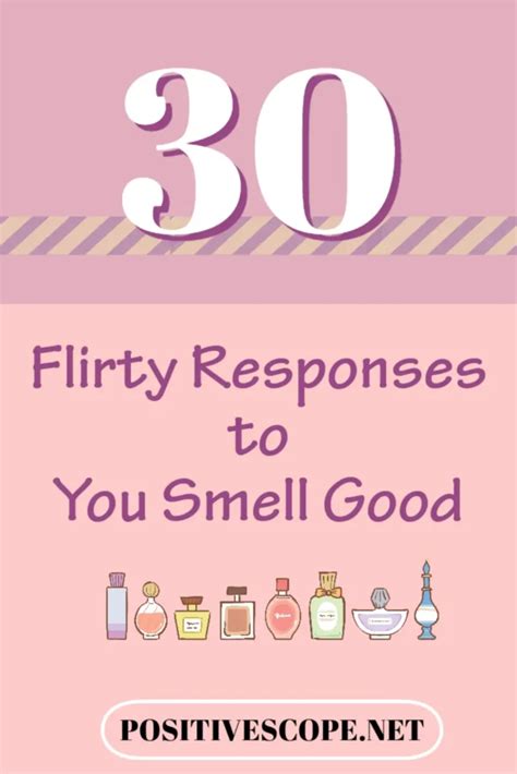 What does it mean when someone tells you you smell good?