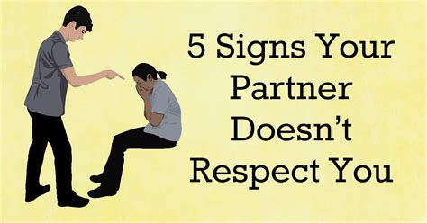 What does it mean when your partner doesn't defend you?