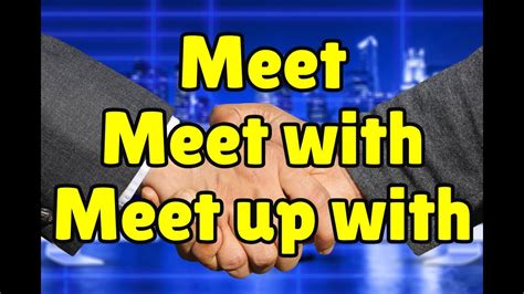 What does lets meet up mean?