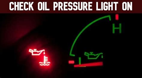 What does low oil pressure sound like?