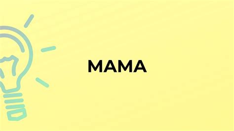 What does mama mean in Ukraine?