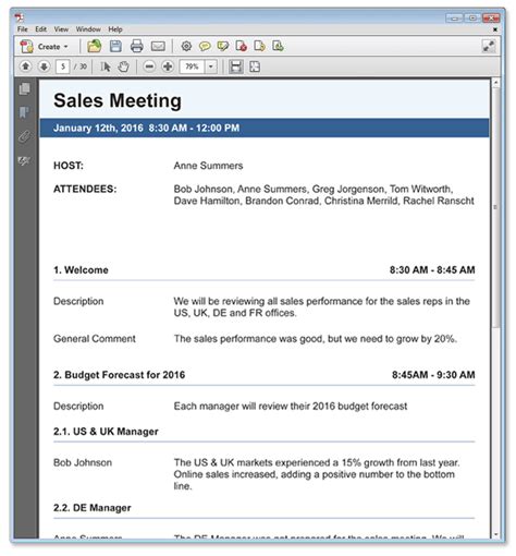 What does meeting minutes mean?