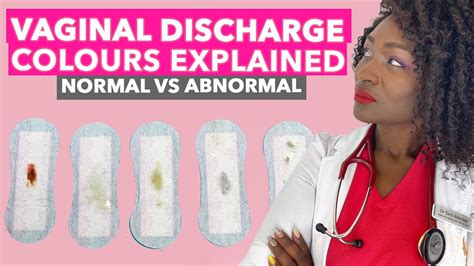 What does normal vaginal discharge look like?