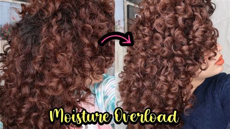 What does over moisturized hair look like?