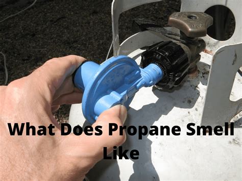 What does propane smell like?
