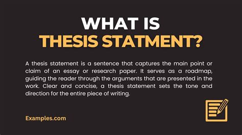What does proposition mean in thesis?