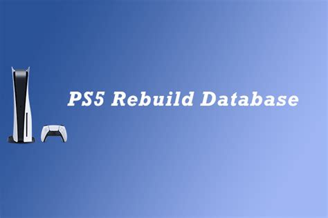 What does rebuild database do?