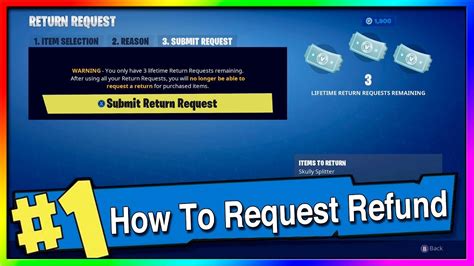 What does refunding do in Fortnite?