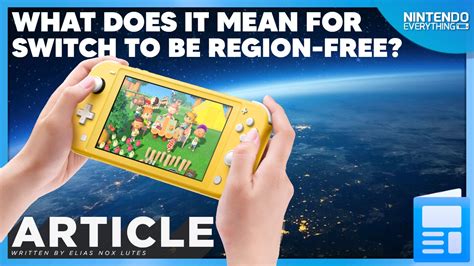 What does region free mean?
