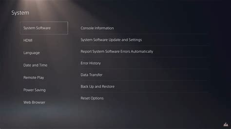 What does reset PS5 and reinstall system software do?