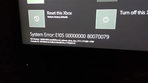 What does reset your console mean?