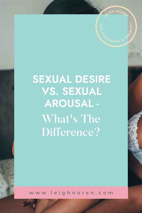 What does sexual desire feel like?