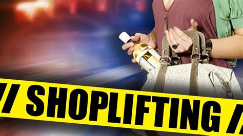What does shoplifting say about a person?
