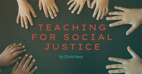 What does social justice teach?